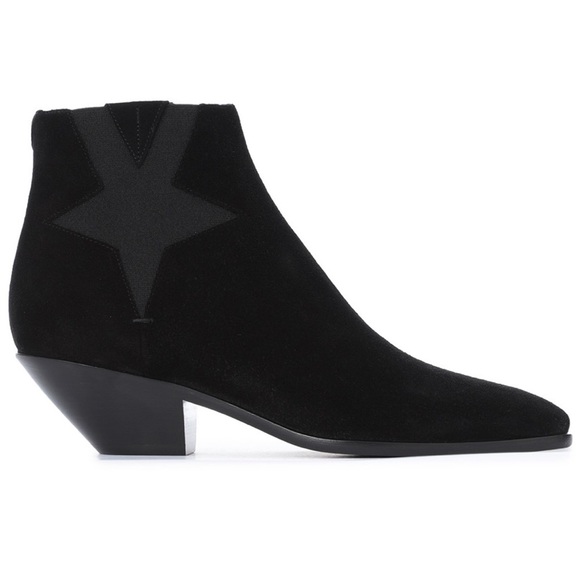 Saint Laurent Shoes - SOLD - Saint Laurent West 45 Star Chelsea Boots